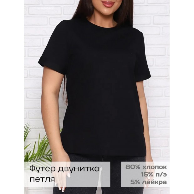 Джуди (черная) футболка