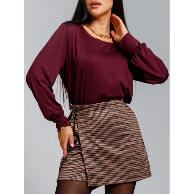 Рапсодия(бордо) блузка