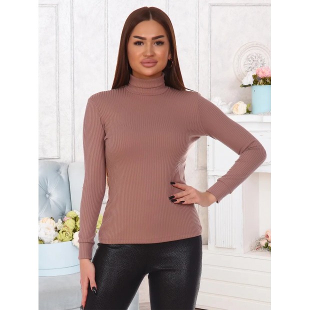 Жизель-2 (кофе) водолазка (фуфайка)