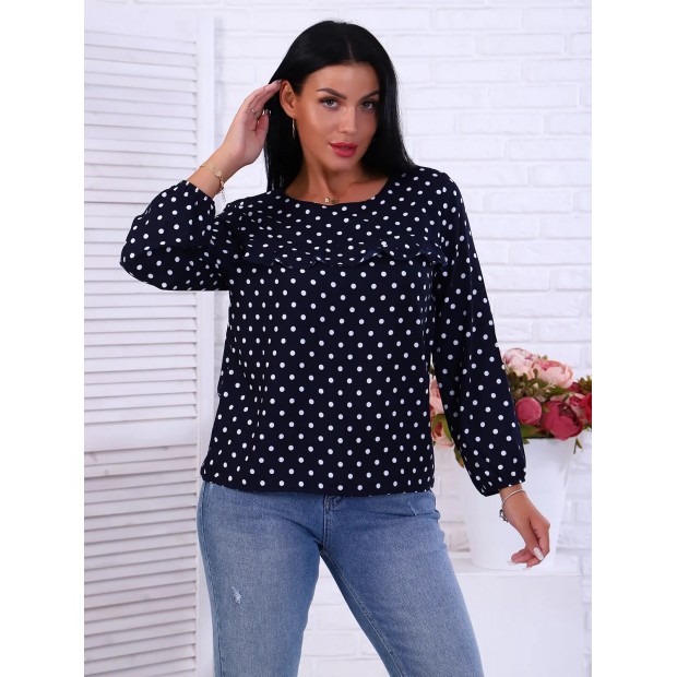 Вальс (индиго) туника