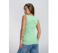 Мия(салатовый) майка женская - small1