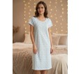 Ульяна(голубой) сорочка ночная - small2