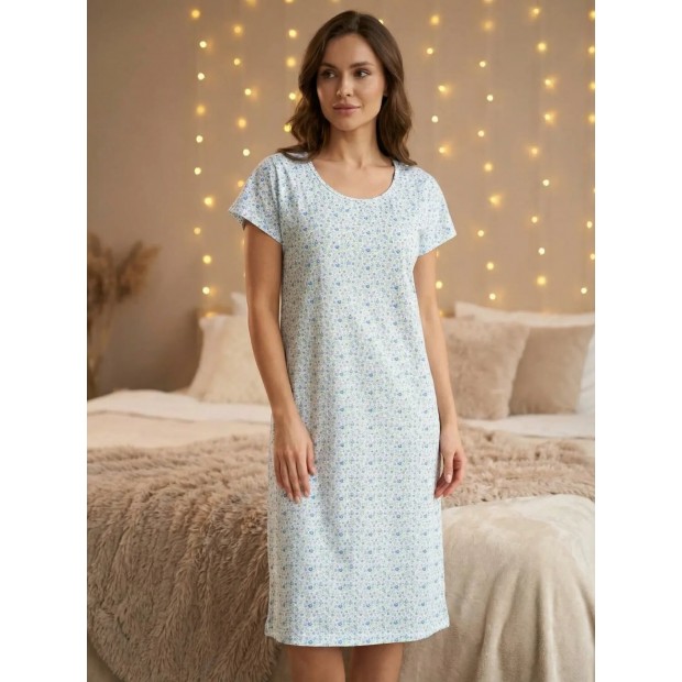 Ульяна(голубой) сорочка ночная