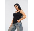Леди топ (чёрный) - small