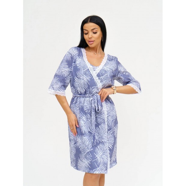 Изольда(джинс) пеньюар