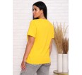 Рита(жёлтый) футболка женская - small1