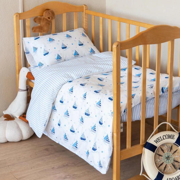 Кораблик КПБ поплин детский