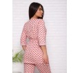Нежность(пудра) пеньюар+топ+брюки - small15