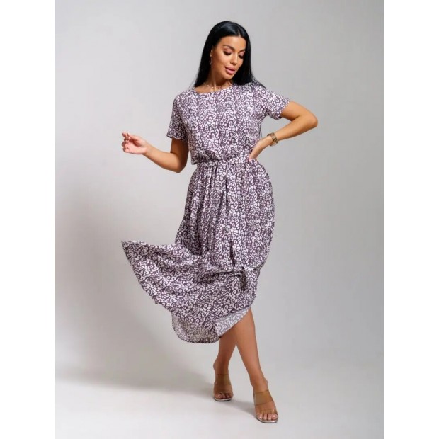 Белла(какао) платье