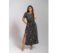Ассоль(леопард черный) платье - small14