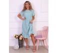 Кармен(мята) платье - small2