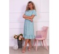 Кармен(мята) платье - small3