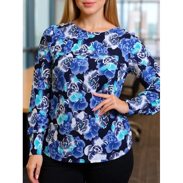 Рапсодия (василек) блузка