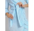 Зефирка(голубой) халат - small11
