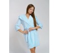 Зефирка(голубой) халат - small9