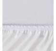 Наматрасник непромокаемый махра/мембрана м/ф(белая) - small5