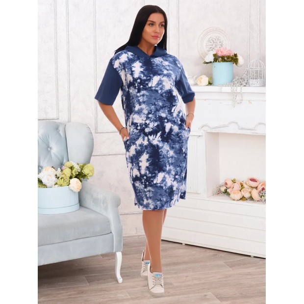 Тай-Дай (индиго) туника