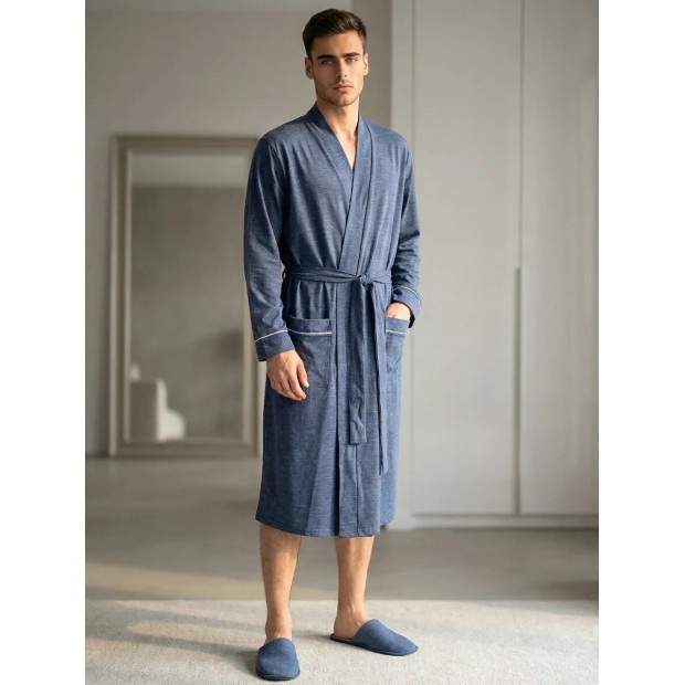 Родриго(джинс) халат мужской