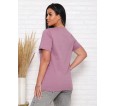 Миледи(лиловый) футболка женская - small6