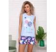 Воображение (голубой) майка+шорты - small3