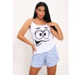 Смайл(голубой) пижама - small9
