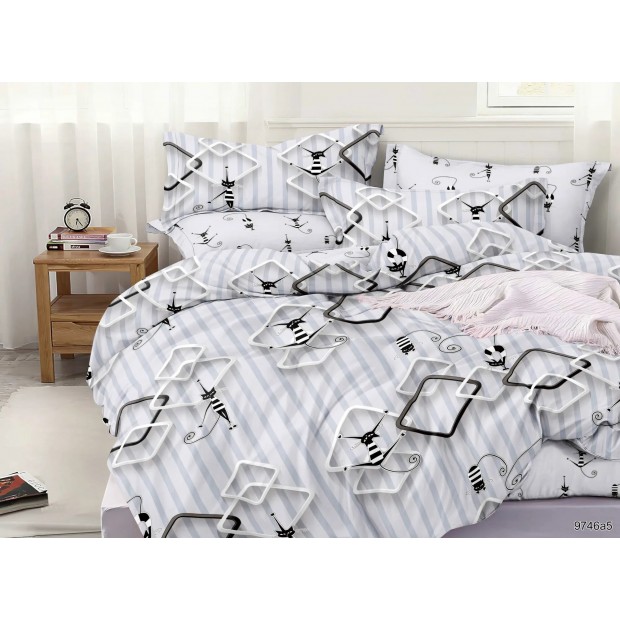 Кошачья жизнь КПБ поплин подростковый