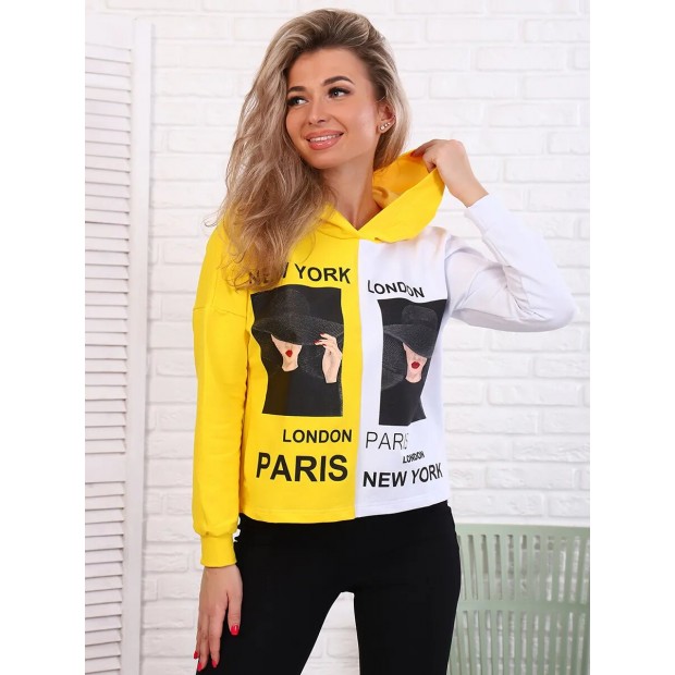 Мэри толстовка укороченная