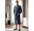 Родриго(синий) халат мужской - small
