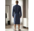 Родриго(синий) халат мужской - small2