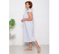Фаина(голубой) сорочка ночная - small3
