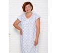 Фаина(голубой) сорочка ночная - small2