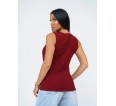 Мия(бордовый) майка женская - small14
