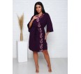 Мадонна (черника) пеньюар - small