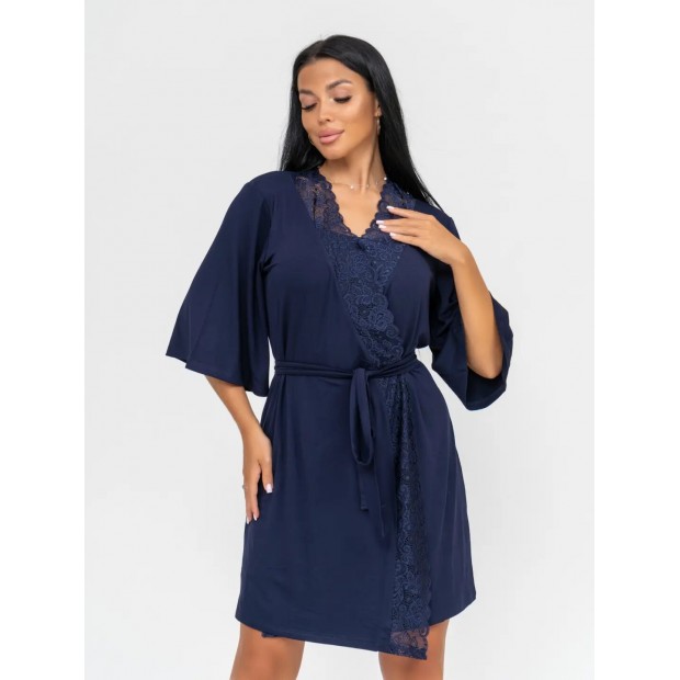 Мадонна(индиго) пеньюар