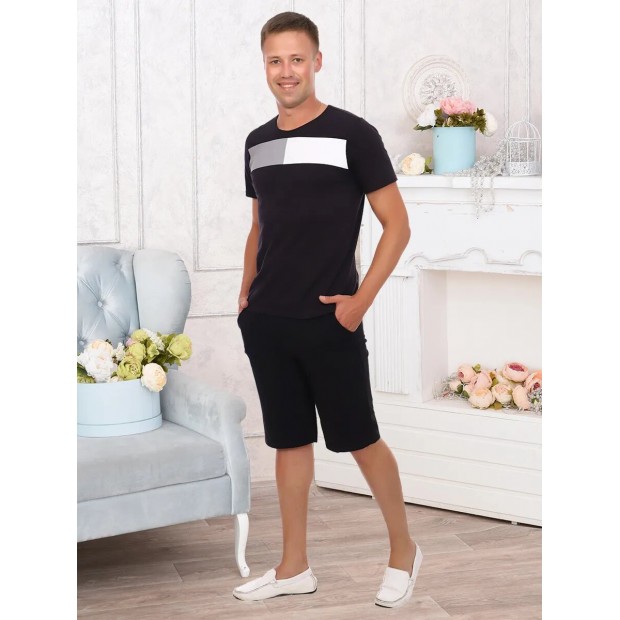 Ларри (черный) шорты мужские