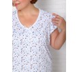 Фаина(голубой) сорочка ночная - small8
