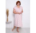 Фаина плюс(бантики) сорочка ночная - small6