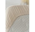 Наматрасник синтепон на рез. борт 20(беж) м/ф - small3