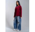 Лика(бордо) лонгслив - small2
