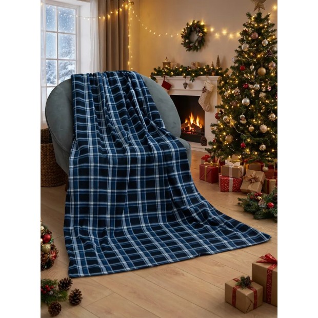 Кобальт Плед флис