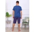 Карл-2 (синий) комплект (футболка+шорты) - small5