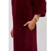 Азалия (бордо) халат - small6
