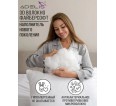 Подушка 50*70 микрофибра у/степ полиэфир(бел.), тубус - small6