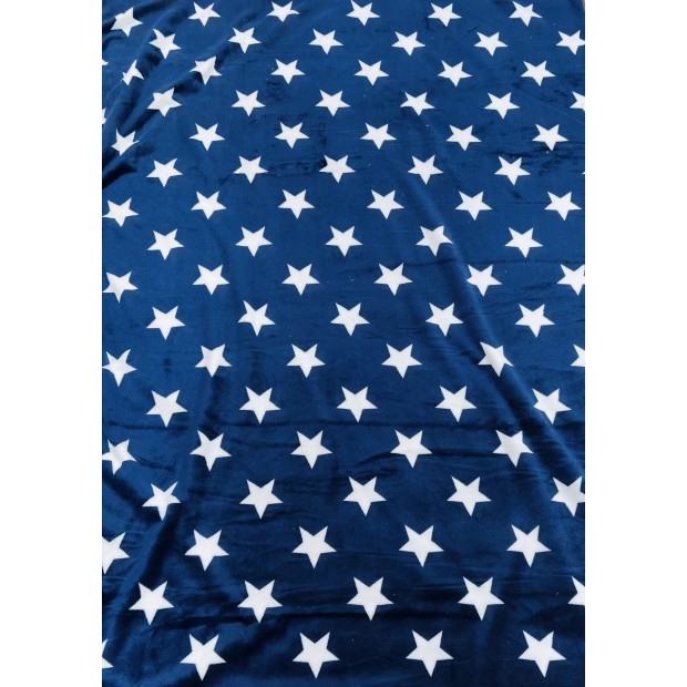 Звездопад(син) плед велсофт (тубус)