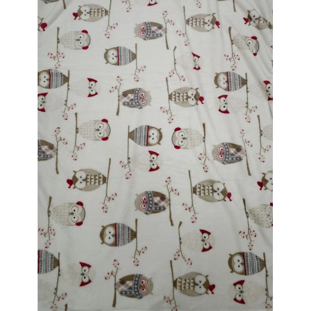 Совушкины сказки плед велсофт (тубус)