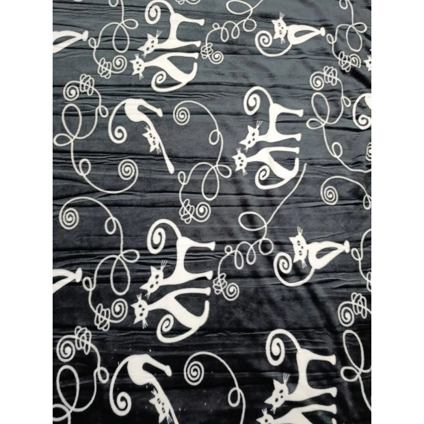 Сладкая парочка плед велсофт (тубус)