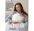 Подушка 50*70 микрофибра у/степ полиэфир(сер.), тубус - small7