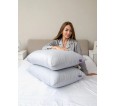 Подушка 50*70 микрофибра у/степ полиэфир(сер.), тубус - small5