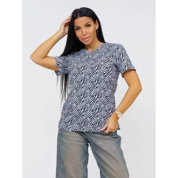 Зелма(черно-белый) футболка