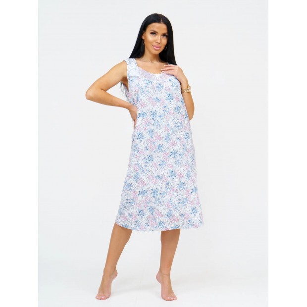 Анжелика(голубой) сорочка ноч.